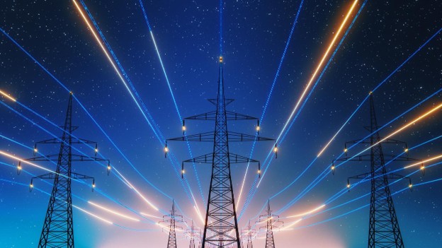 3D Visual of Power Transmission lines