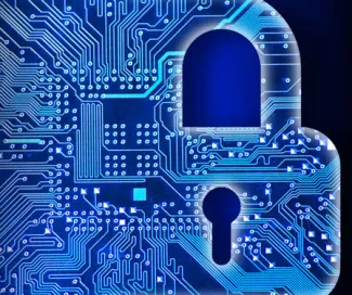 Cybersecurity graphic
