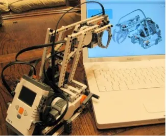 small industrial robot