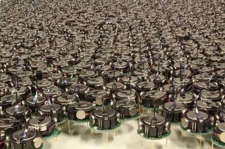 Kilobot Robot Swarm